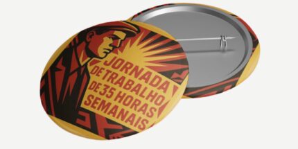Jornada de Trabalho 35 Horas Semanais - Bóton de Plástico