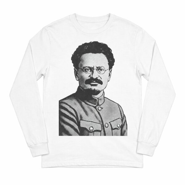 Leon Trotski Retrato – Camiseta Manga Longa Unissex