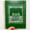 Selo Palestina – Caderno A4 Wire-o Sem Pauta