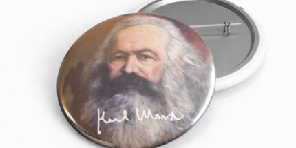 Karl Marx - Bóton de Plástico