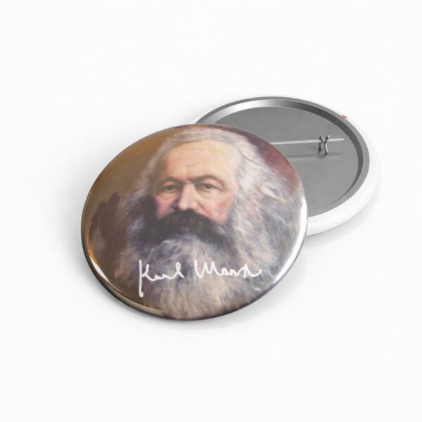 Karl Marx - Bóton de Plástico