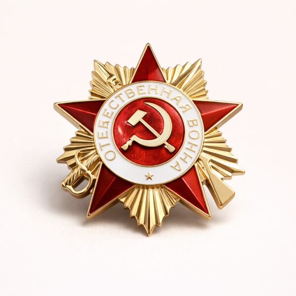 Brasão União Soviética – Pin de Metal com Detalhe Resinado - Imagem 2