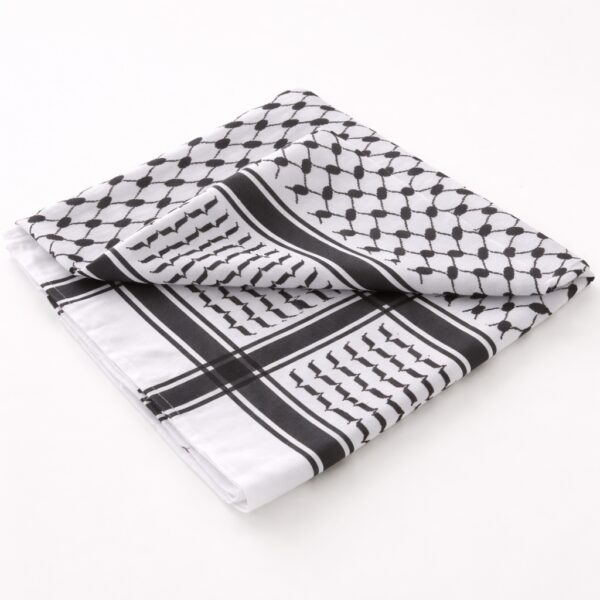 Kufiya Lenço Palestino 135 x 135 cm - Importado - Imagem 3