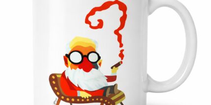 Sigmund Freud Caricatura - Caneca de Cerâmica 325ml