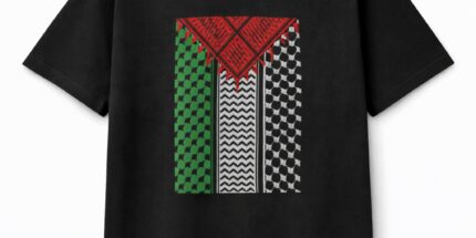 Estampa Kufiya Colorida - Camiseta Unissex
