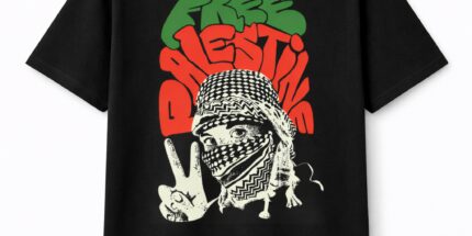 "Free Palestine" - Camiseta Unissex