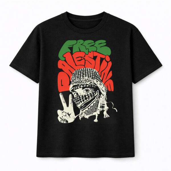 "Free Palestine" - Camiseta Unissex