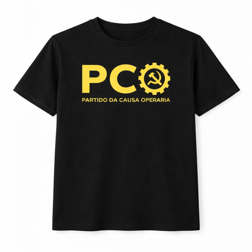 Partido da Causa Operária - Camiseta Unissex - Imagem 3