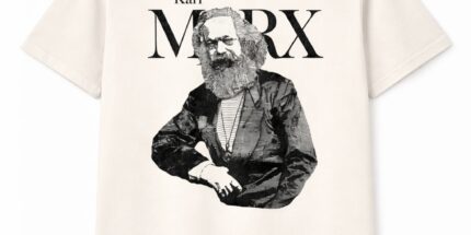 Karl Marx Ilustração - Camiseta Unissex