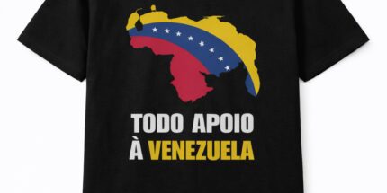 Todo Apoio à Venezuela - Camiseta Unissex