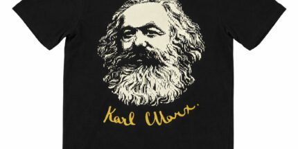 Karl Marx Assinatura - Camiseta Unissex