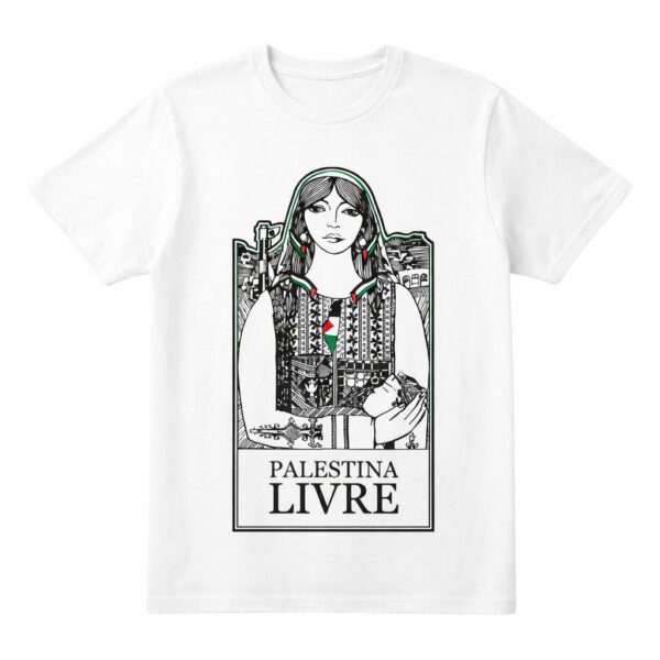 Mulher Palestina Livre – Camiseta Unissex