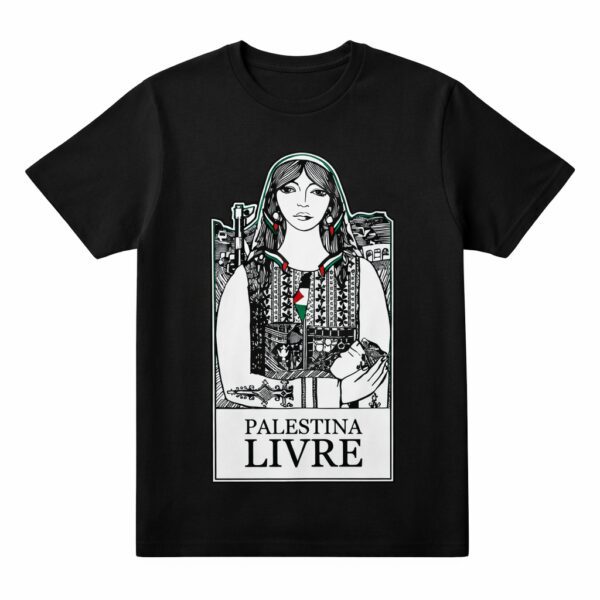 Mulher Palestina Livre – Camiseta Unissex - Imagem 2