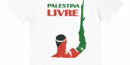 Palestina Livre Fuzil - Camiseta Unissex