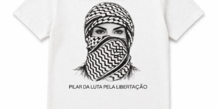 Mulher Palestina Pilar da Luta - Camiseta Unissex