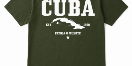Cuba "Patria o Muerte"  – Camiseta Unissex
