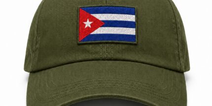 Bandeira Cuba - Boné Comum Unissex