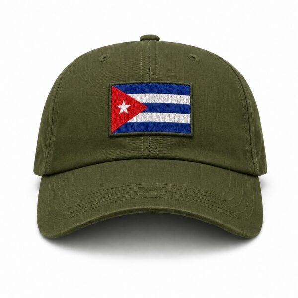 Bandeira Cuba - Boné Comum Unissex