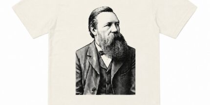 Friederich Engels Retrato - Camiseta Unissex