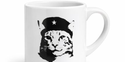 Gato Che – Xícara de Cerâmica