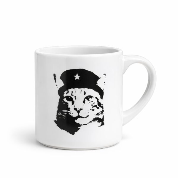 Gato Revolucionário – Xícara de Cerâmica