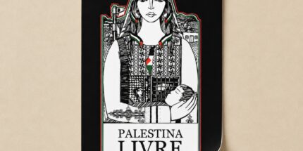 Mulher Palestina Livre - Adesivo