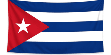 Bandeira Cuba – Decorativa em Tecido Oxford 70x145cm