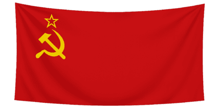 Bandeira União Soviética– Decorativa em Tecido Oxford 70x145cm