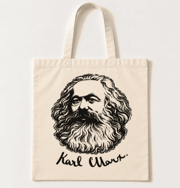 Karl Marx Assinatura - Ecobag