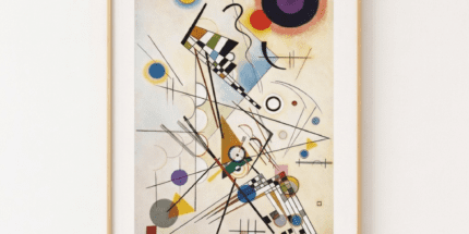 "Composição VIII" Kandinsky – Pôster Decorativo A3