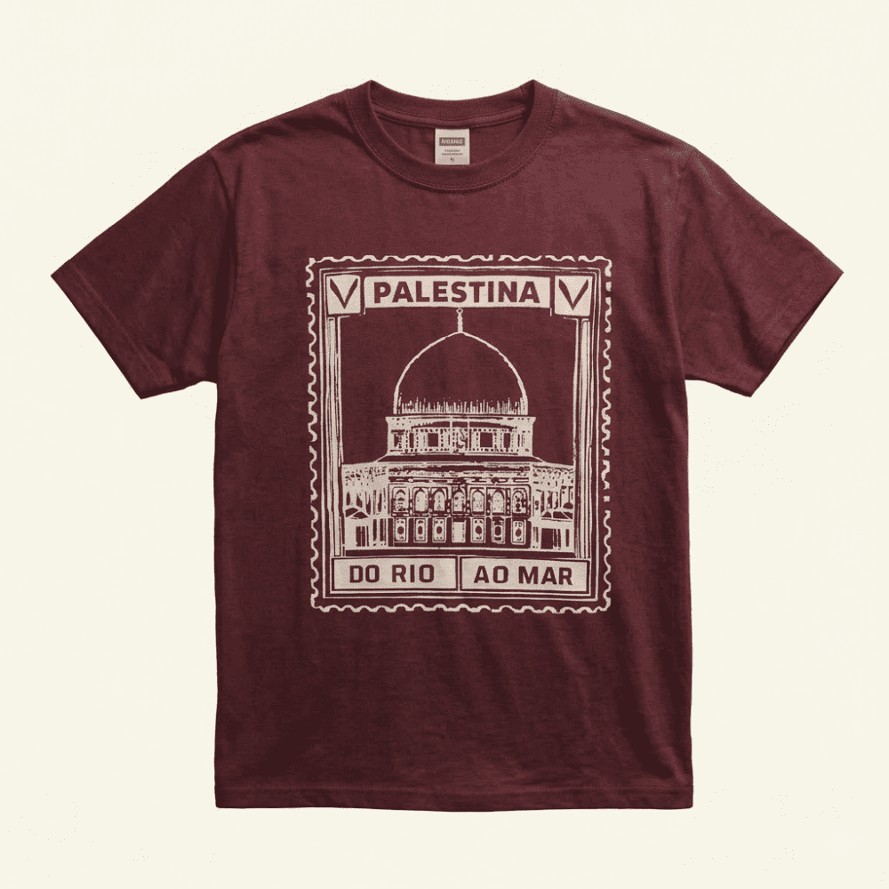 Palestina do Rio ao Mar - Camiseta Unissex - Imagem 2