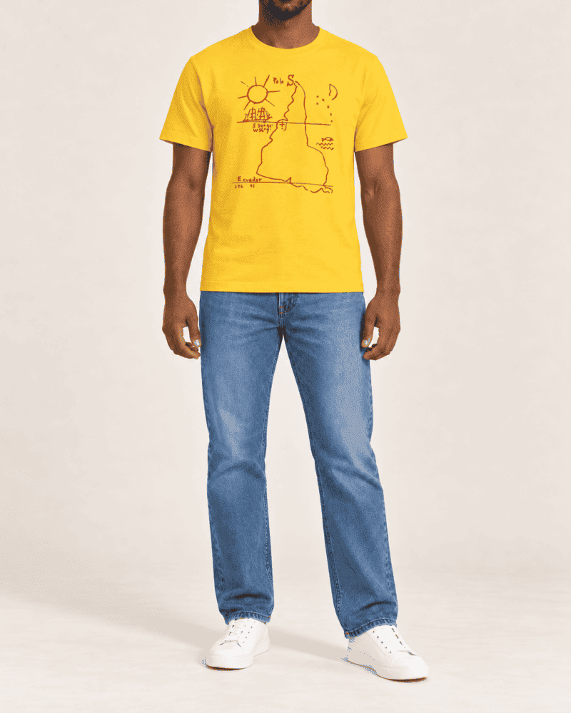 América invertida - Camiseta Unissex