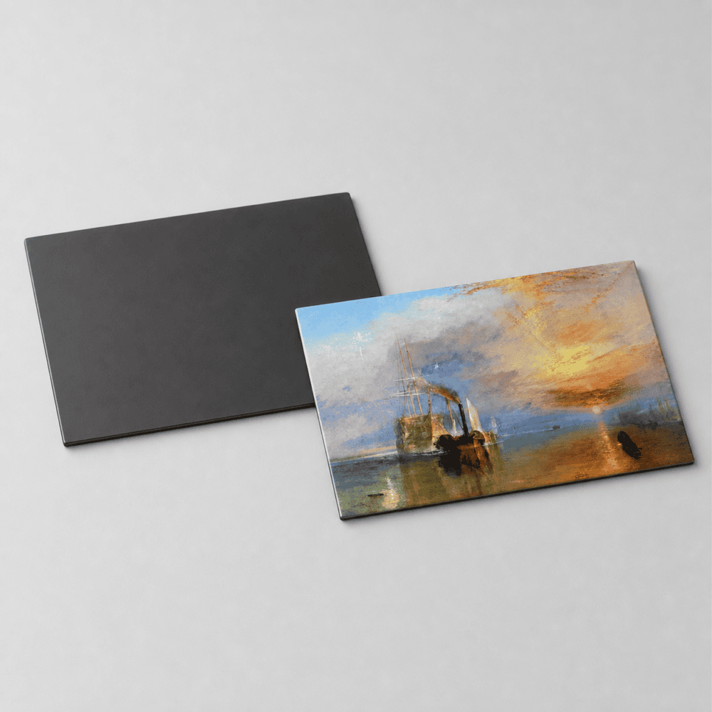 O Temeraire Combatente - J. M. W. Turner - ímã imantado