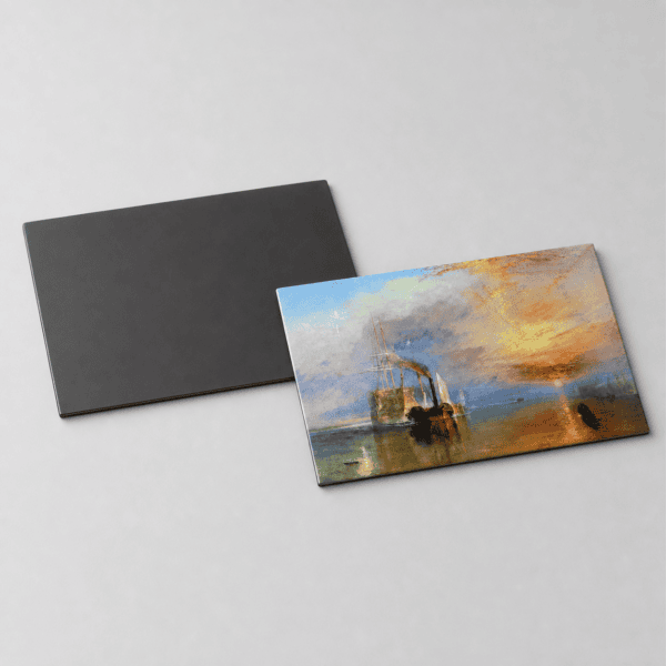 O Temeraire Combatente - J. M. W. Turner - ímã imantado