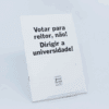 Votar para reitor, não! Dirigiar a universidade!