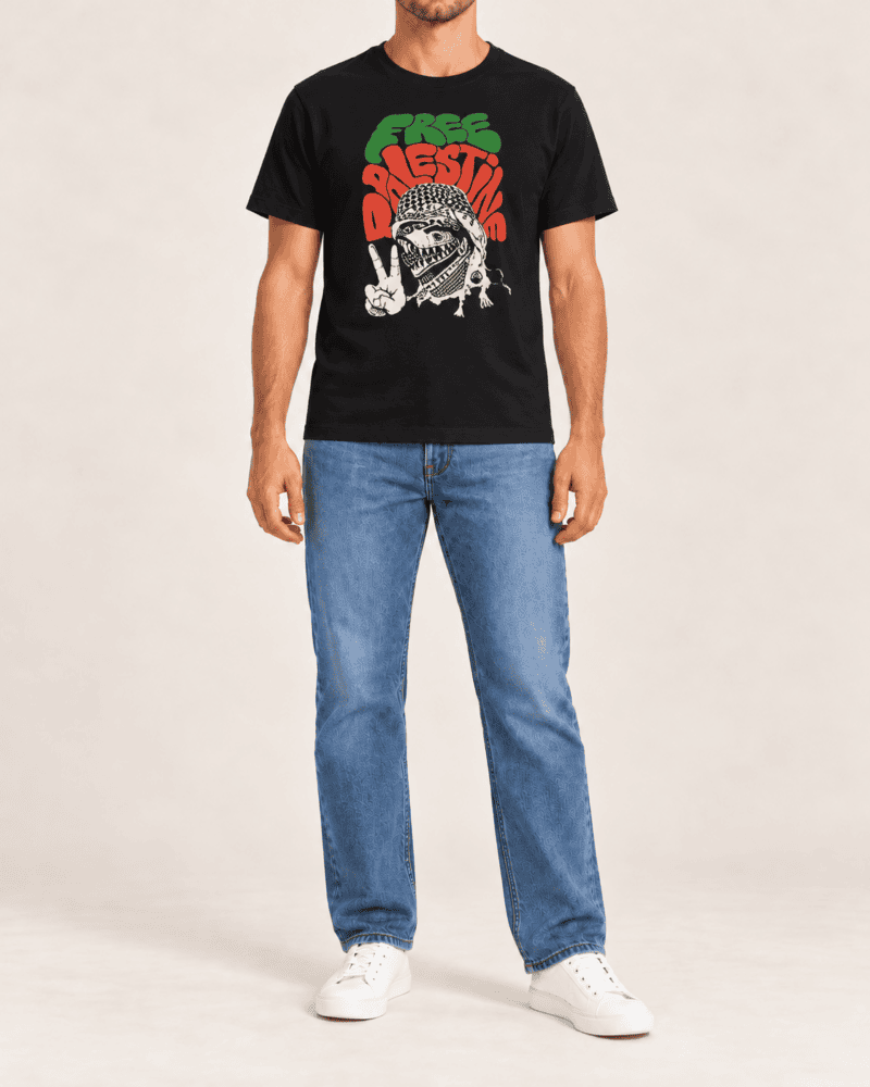 "Free Palestine" - Camiseta Unissex