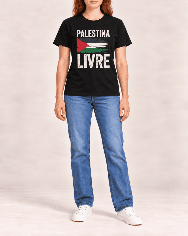 Palestina Livre - Camiseta Unissex