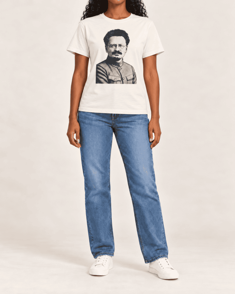 Leon Trótski Retrato – Camiseta Unissex