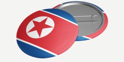 Coreia do Norte - Bóton de Plástico