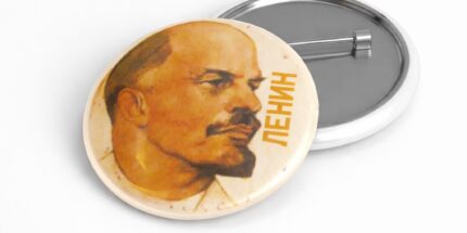 Lenin – Bóton de Plástico