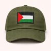 Bandeira Palestina - Boné Comum Unissex