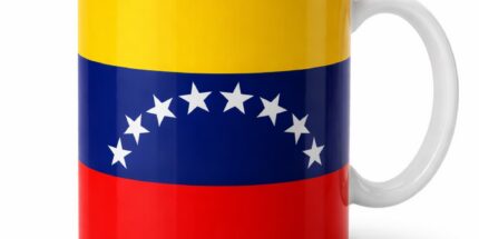 Bandeira Venezuela - Caneca de Cerâmica 325ml