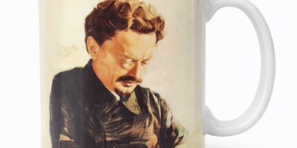 Leon Trótski - Caneca de Cerâmica 325ml