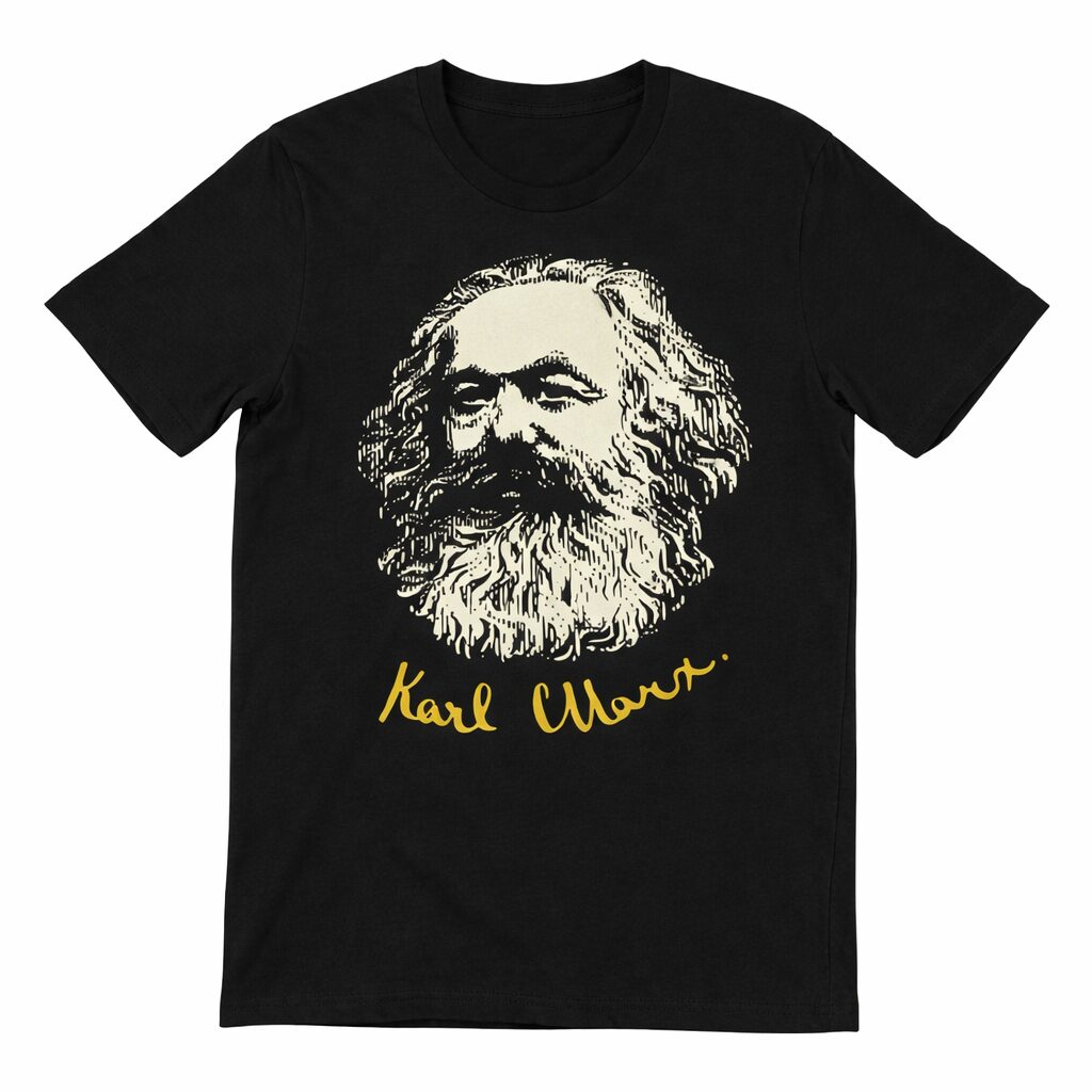 Karl Marx Assinatura - Camiseta Unissex