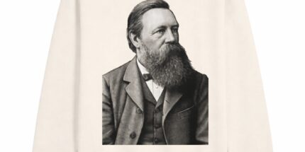 Friederich Engels Retrato - Moletom Gola Careca Unissex