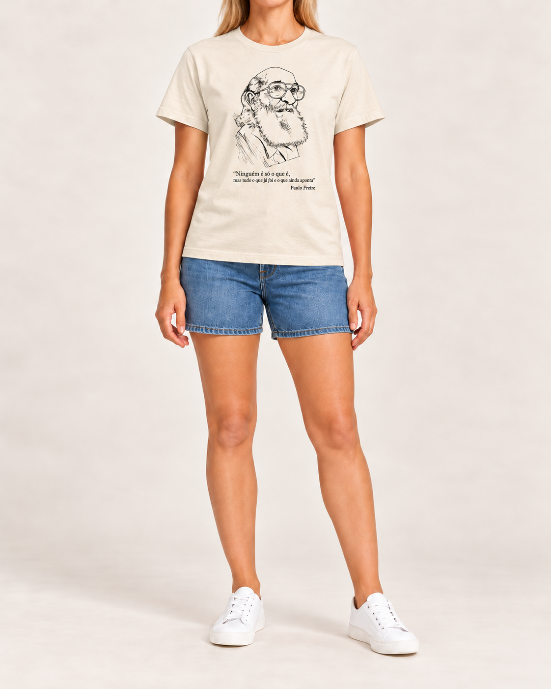 Paulo Freire - Camiseta Unissex