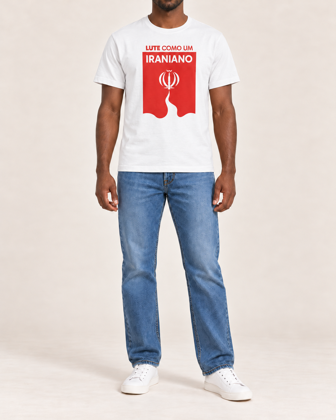 Lute como um iraniano - Camiseta Unissex